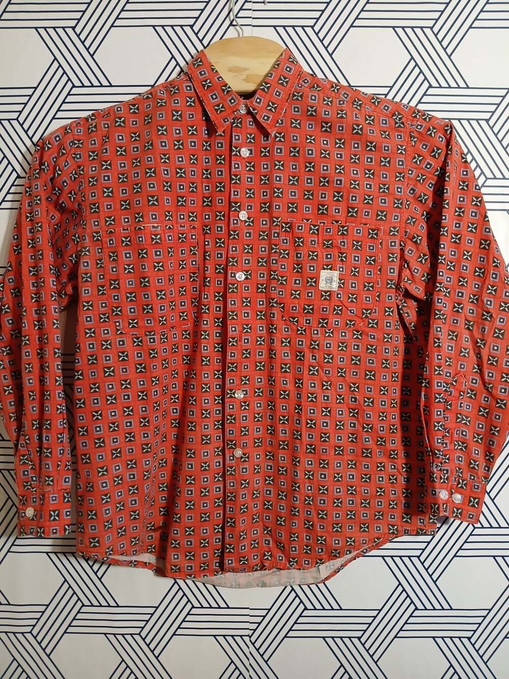 Mens Cinch Rodeo Button Front Size Small